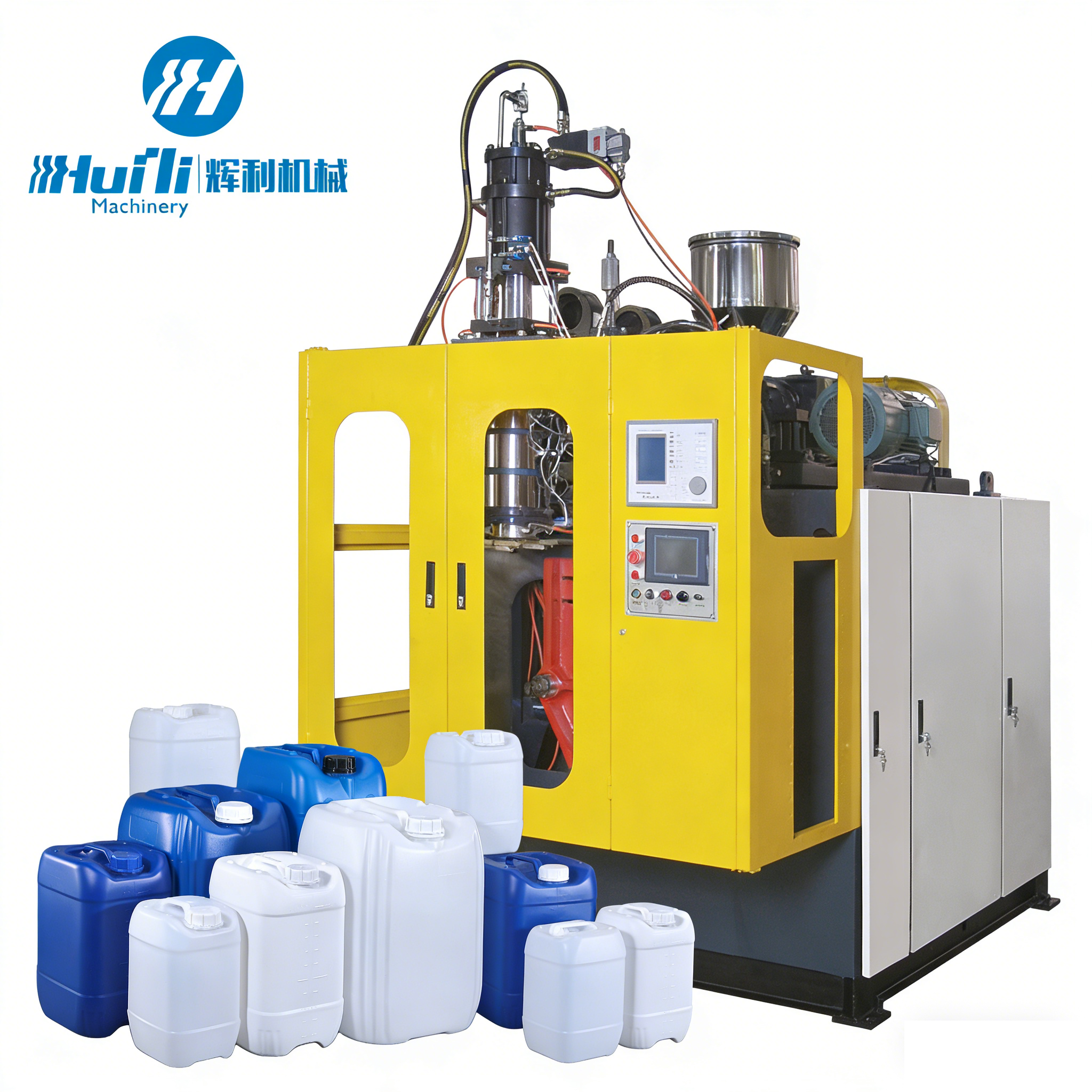Máquinas confiables de moldeo por extrusión y soplado para productos huecos de plástico